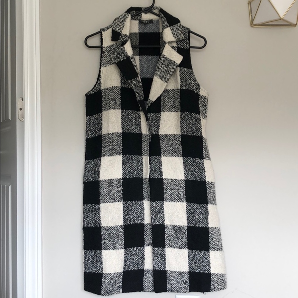 TCEC Long Vest Sweater